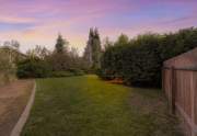 Backyard-sunset