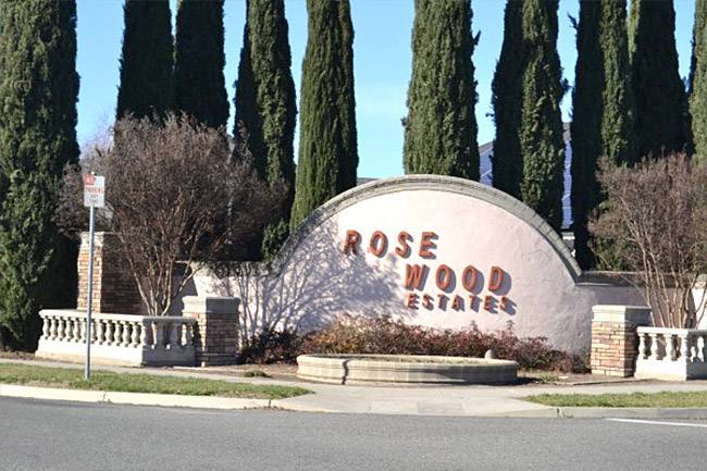 Rose Wood Estates, Chico California